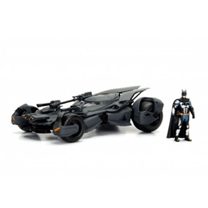 اسباب بازی ماشین فلزی بتموبیل سری Justice League و فیگور بتمن با مقیاس 1:24_اسباب بازی ماشین